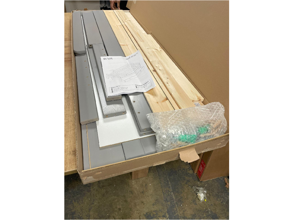 Habitat Ellis Toddler Bed Frame with Drawer - Grey