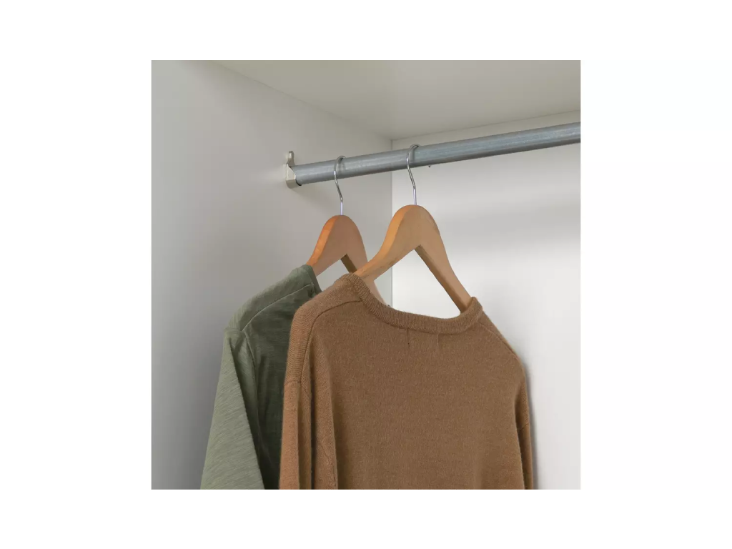 Nova 2 Door Sliding Wardrobe - White