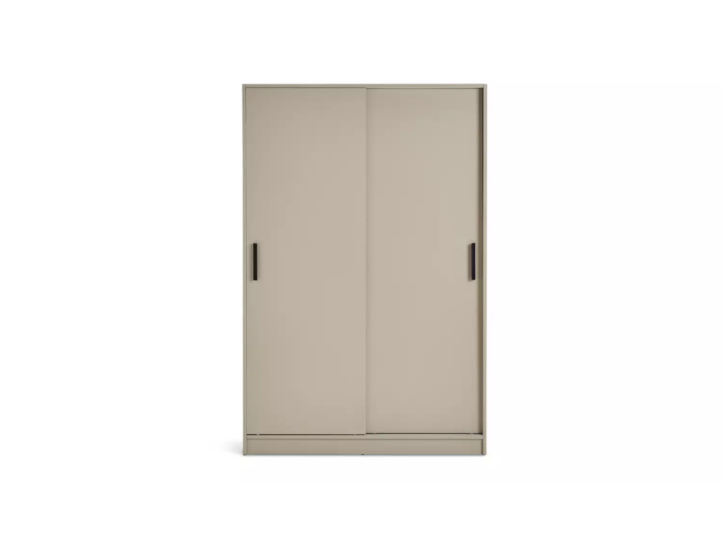 Nova 2 Door Sliding Wardrobe - Beige