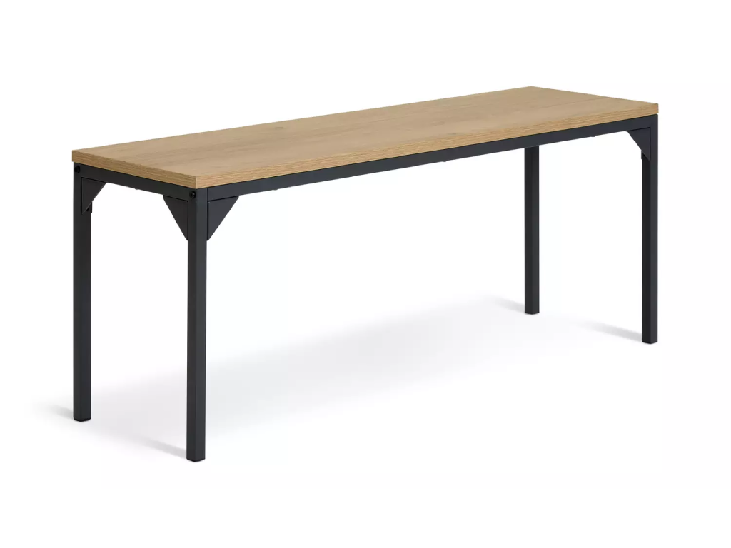 Loft Living Dining Table & 2 Benches