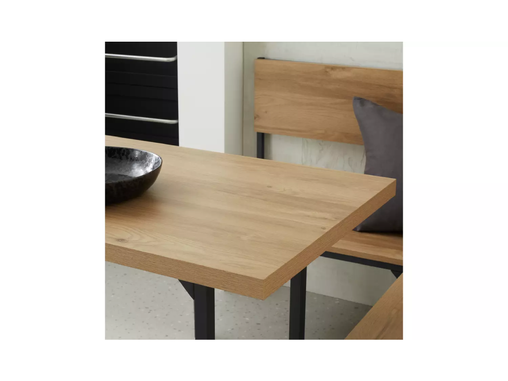 Loft Living Dining Table & 2 Benches