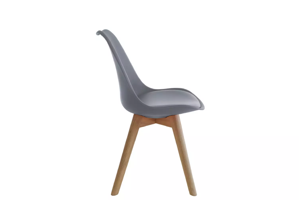 Habitat Jerry Pair of Dining Chair - Grey