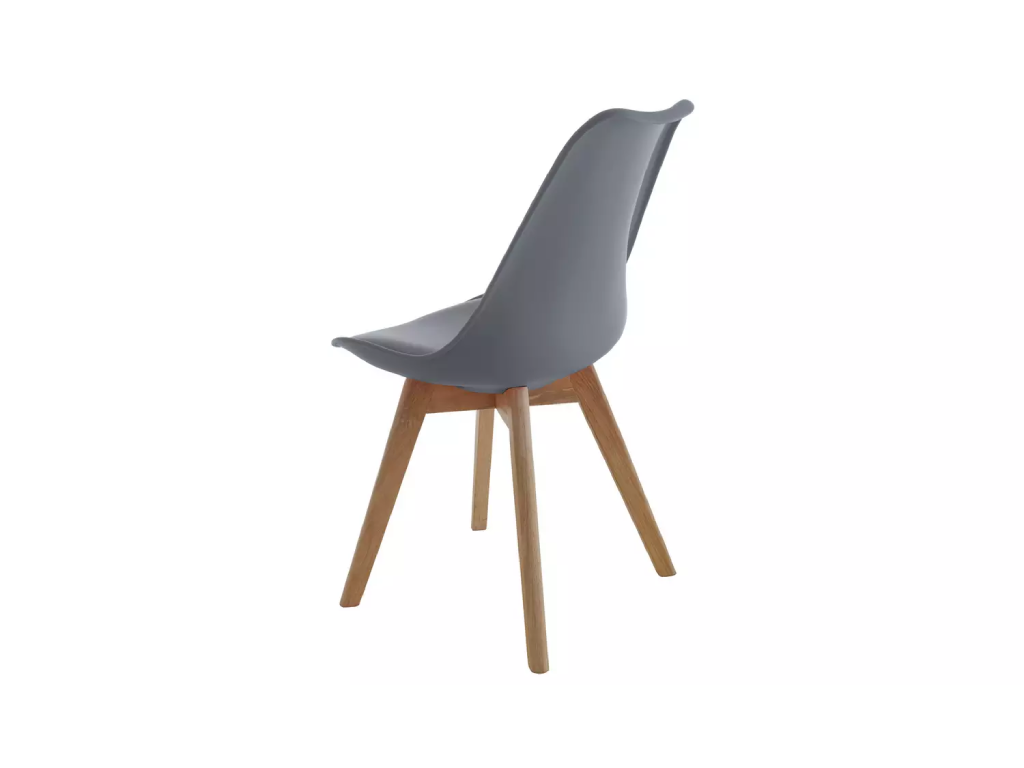 Habitat Jerry Pair of Dining Chair - Grey