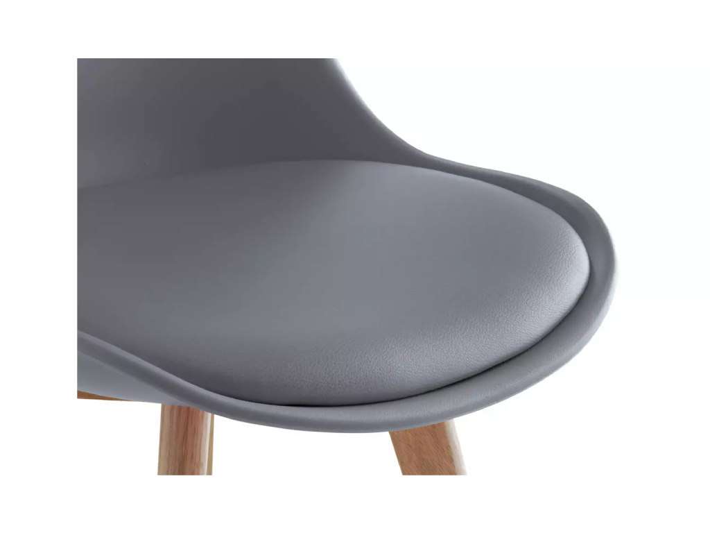 Habitat Jerry Pair of Dining Chair - Grey