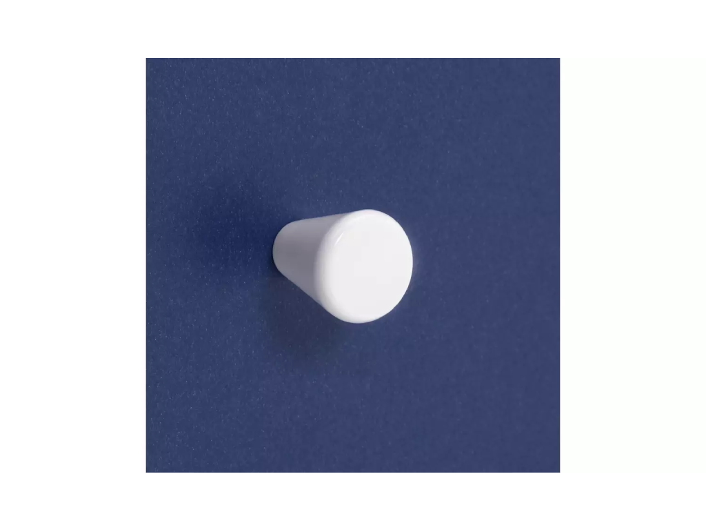 Malibu Kids 2 Door 2 Drawer Wardrobe White & Blue