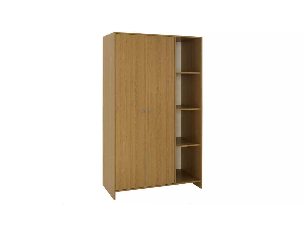 Seville 2 Door Open Shelf Wardrobe