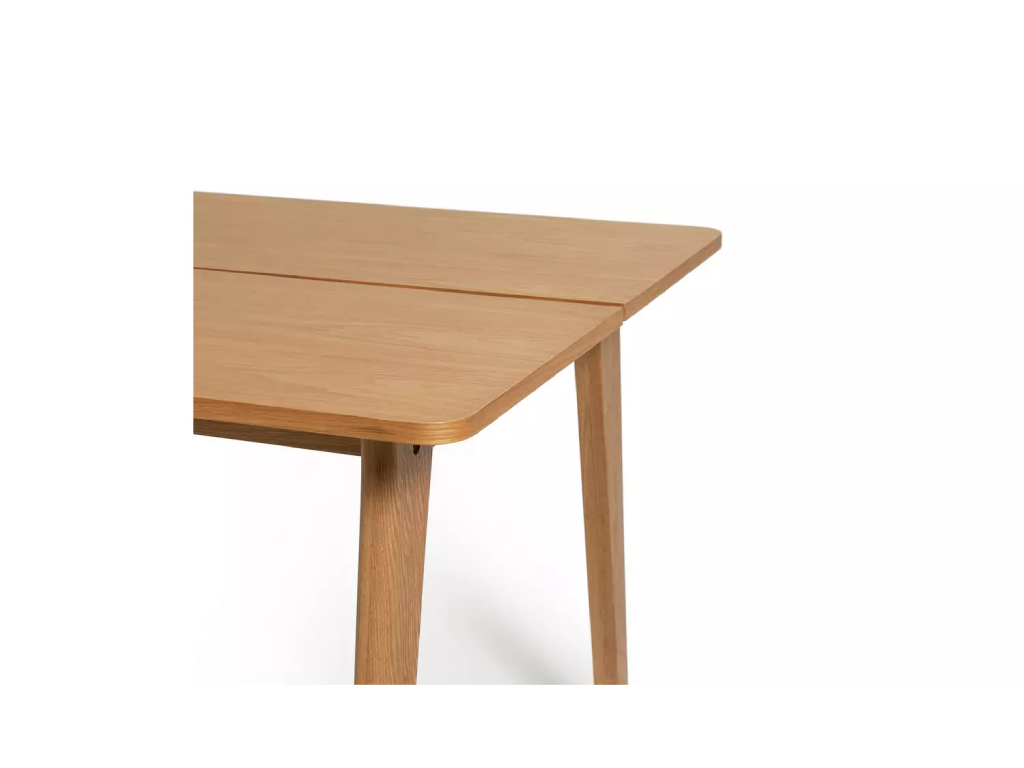 Nel Dining Table with Pair of Lex Chairs & Lex Bench