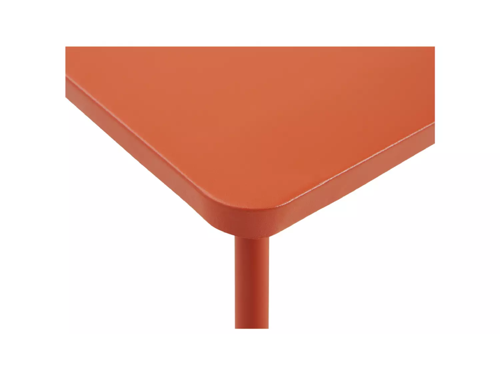 Habitat Cali 4 Seater Metal Patio Set - Orange