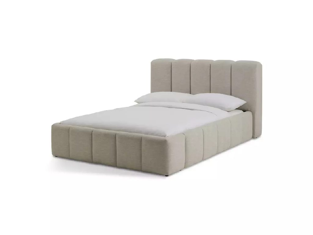 Habitat Malone Superking End Lift Ottoman Bed - Cream
