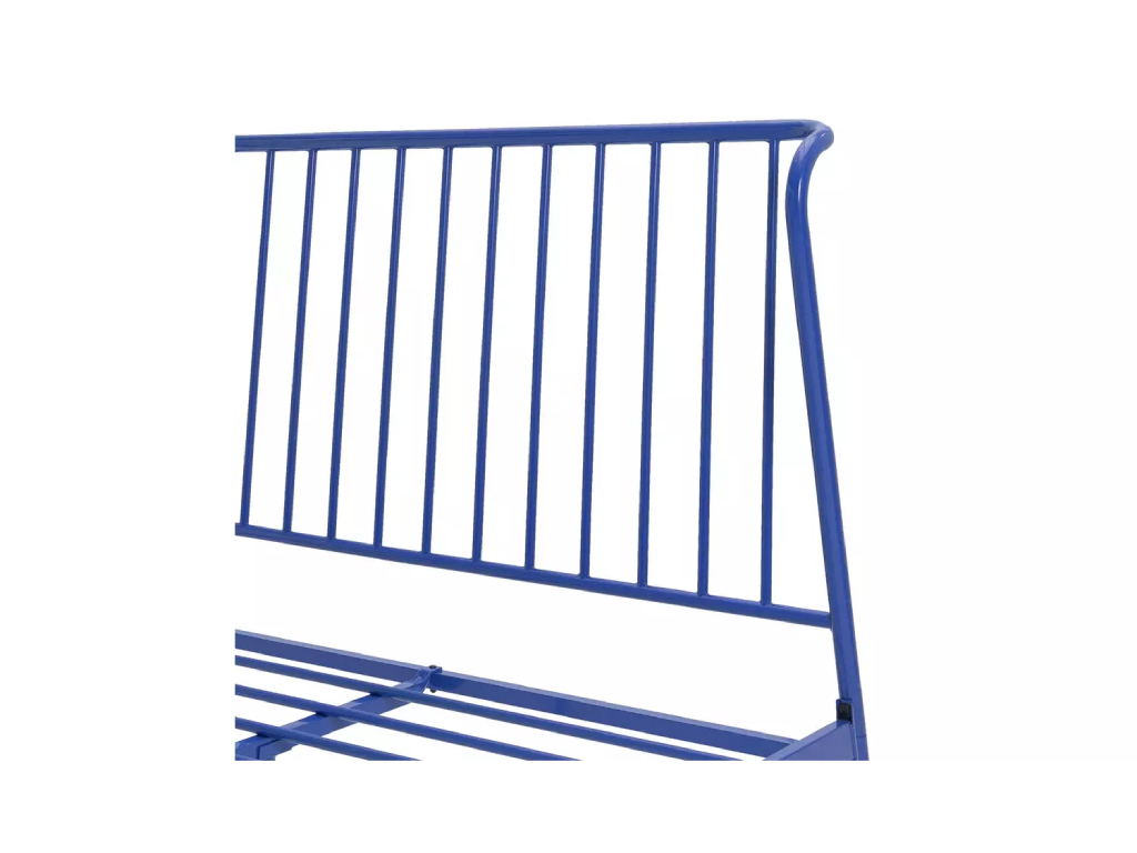 Habitat Kanso Small Double Metal Bed Frame - Blu