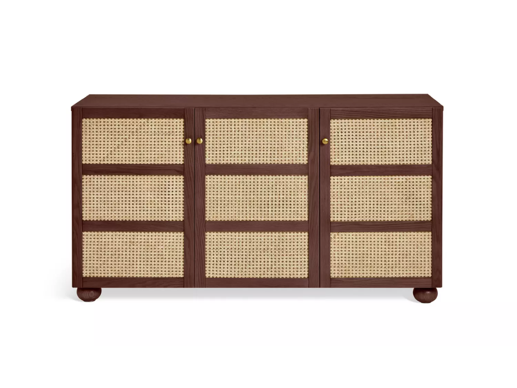 Habitat x Morris & Co. Perton 3 Door Walnut Sideboard