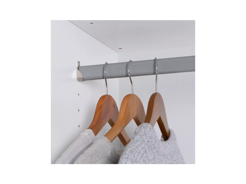 Habitat Munich Panelled 3 Door Mirror Wardrobe