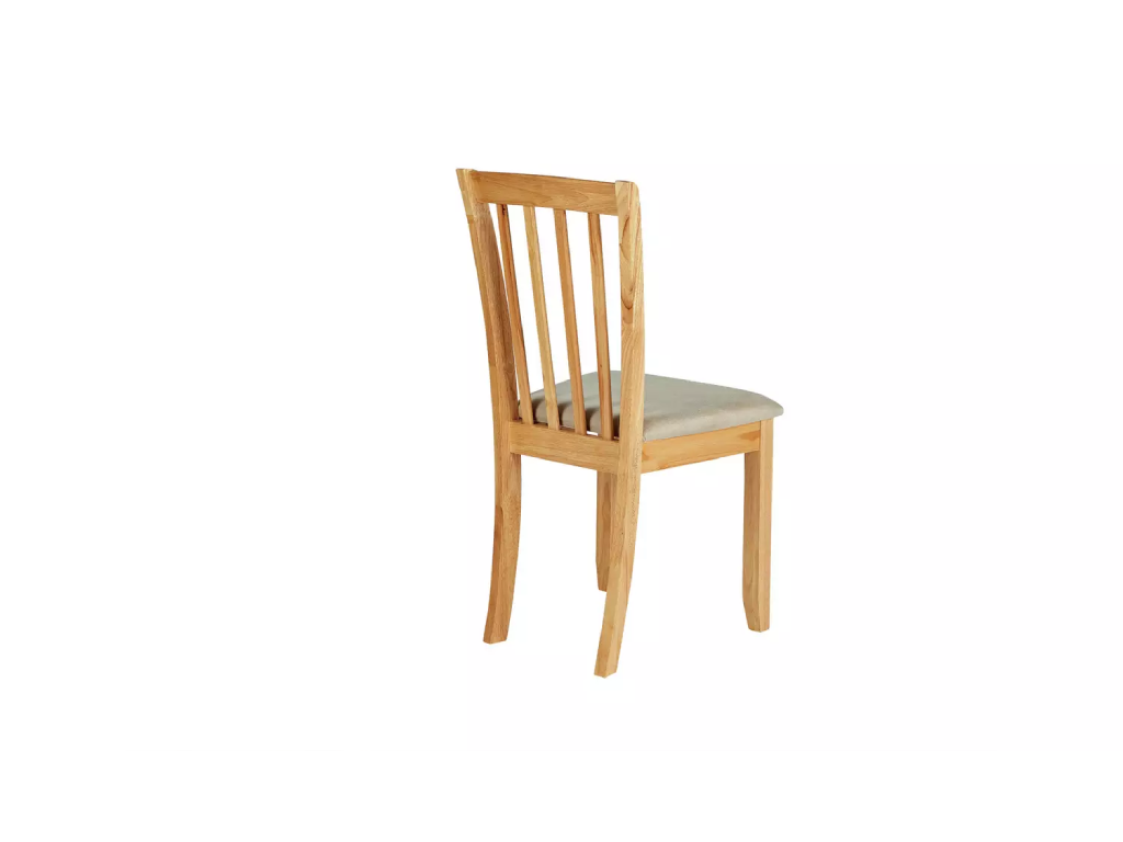 Banbury Pair of Solid Wood Dining Chairs - Oak