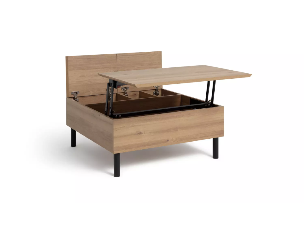 Loft Living Lift Up Coffee Table - Natural