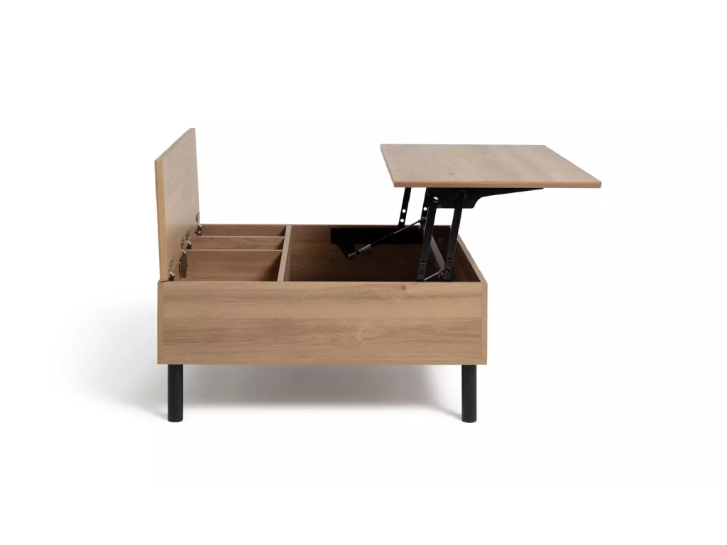 Loft Living Lift Up Coffee Table - Natural