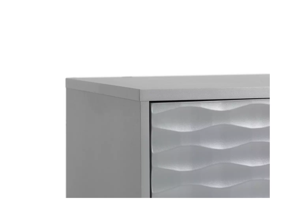 Habitat Zander Textured Large Sideboard - Grey