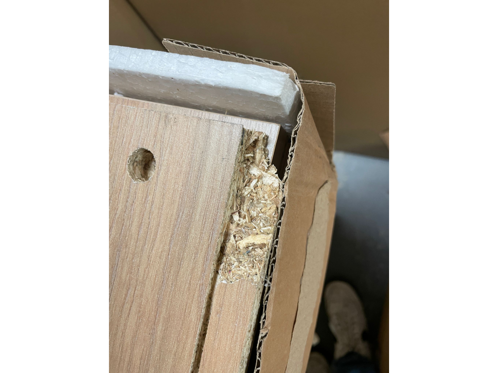 Jenson 3 Door 4 Drawer Mirror Wardrobe - New Oak