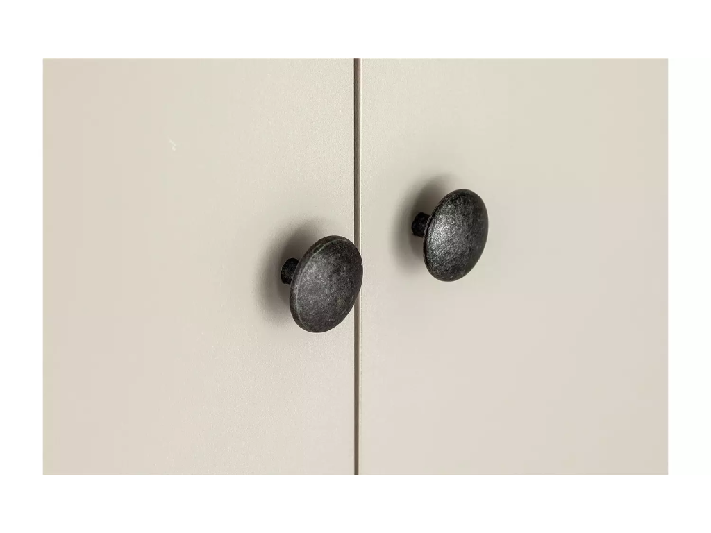 Kensington 2Dr 3Drw Wardrobe - Grey & Oak Effect