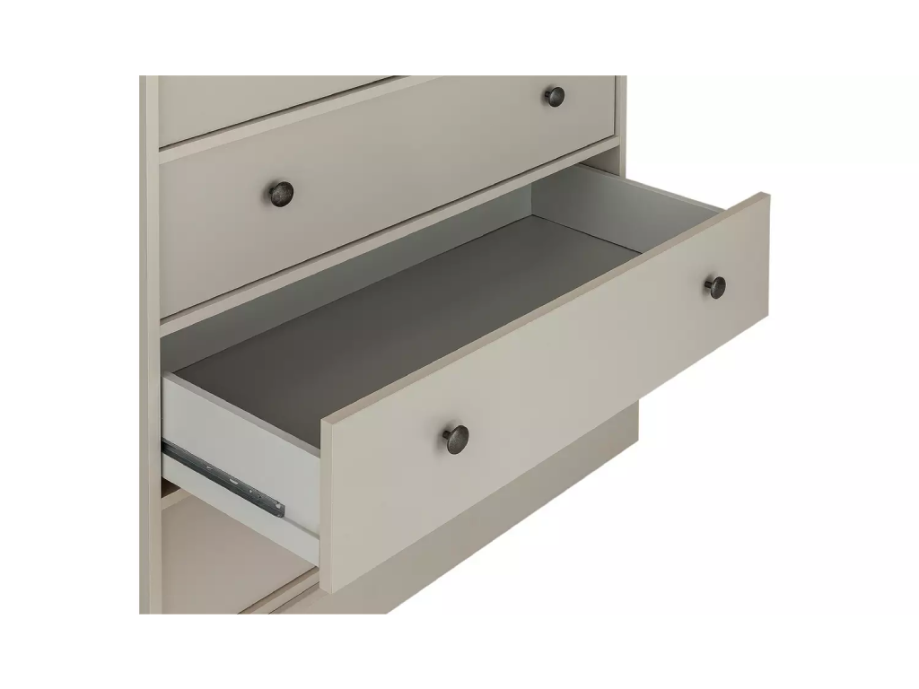 Kensington 2Dr 3Drw Wardrobe - Grey & Oak Effect