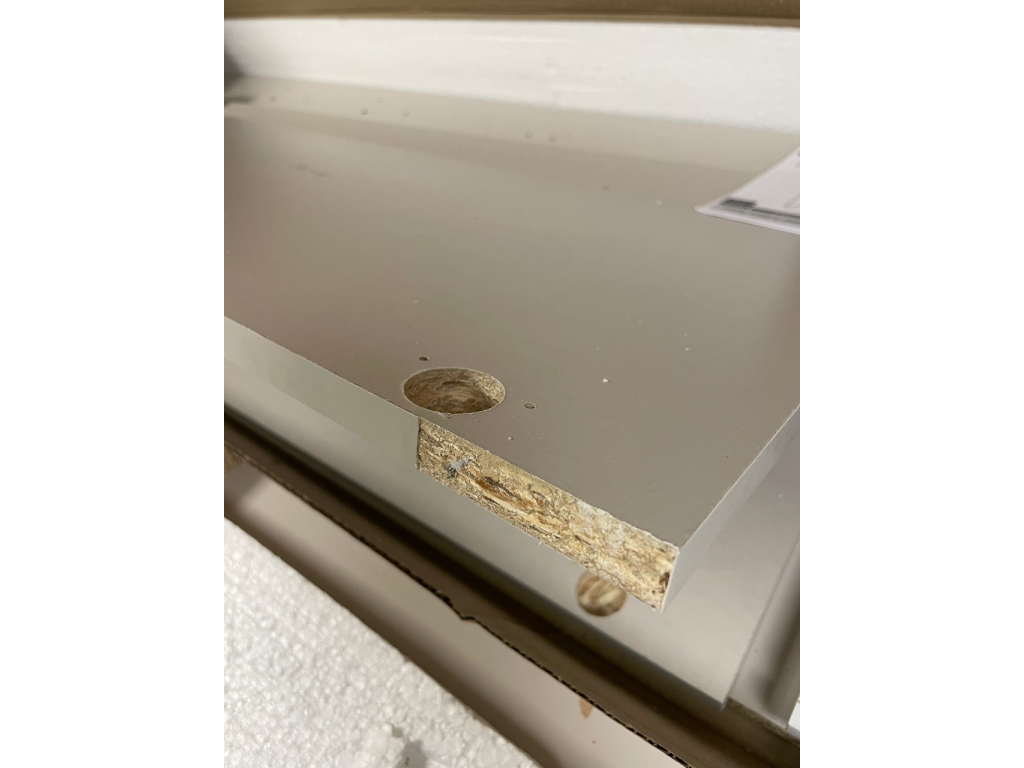 Kensington 2Dr 3Drw Wardrobe - Grey & Oak Effect