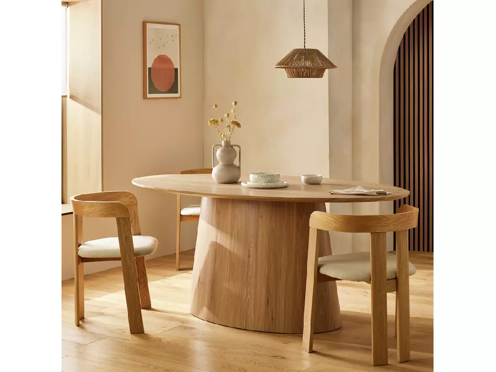 Habitat Pierce 8 Seater Dining Table Only - Natural