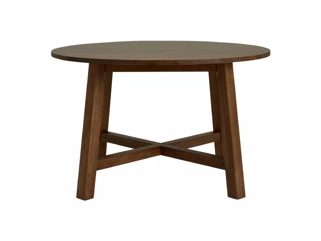 Habitat Trieste Round 4 Seater Dining Table Only - Walnut