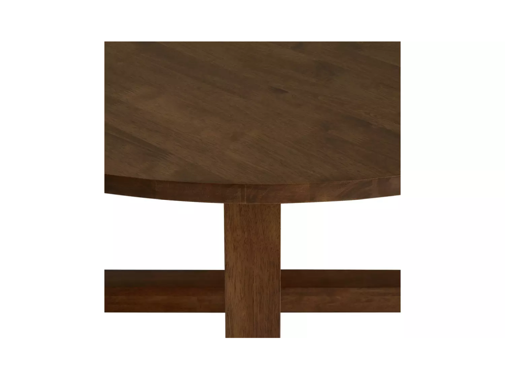 Habitat Trieste Round 4 Seater Dining Table Only - Walnut