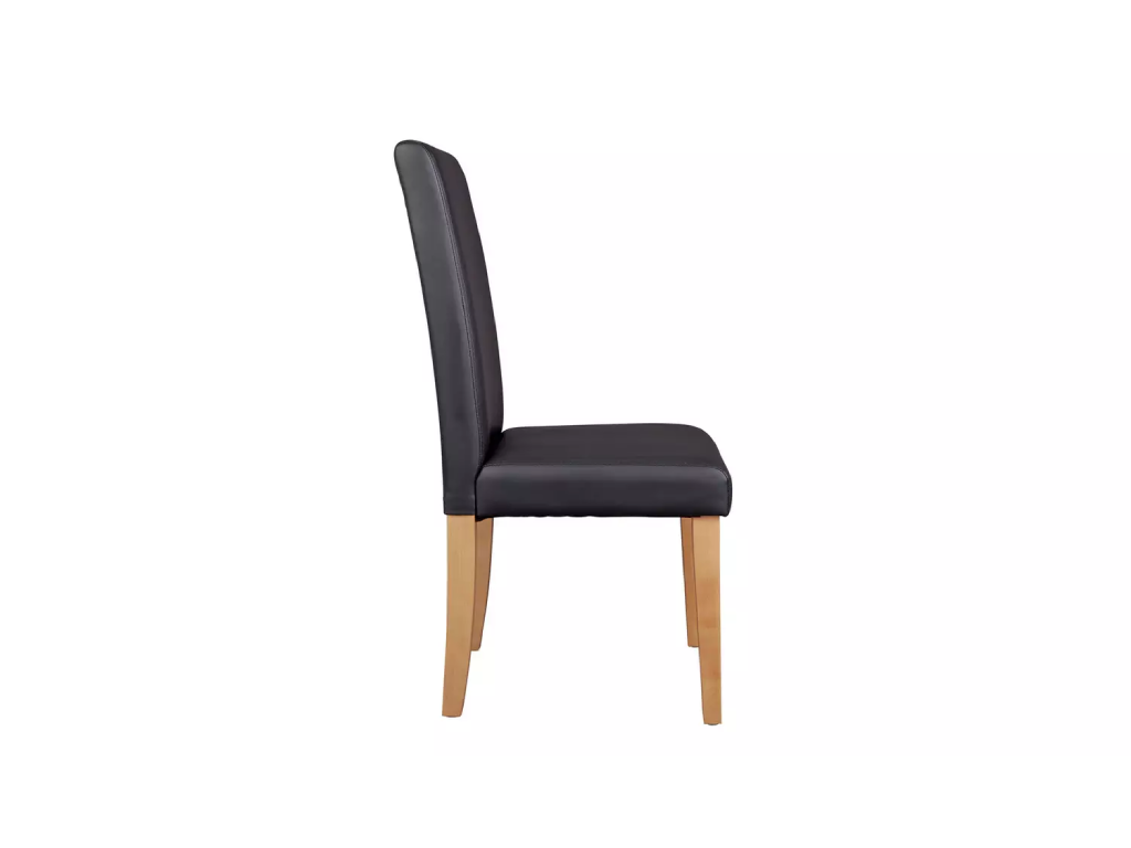 Pair of Midback Dining Chairs - Black