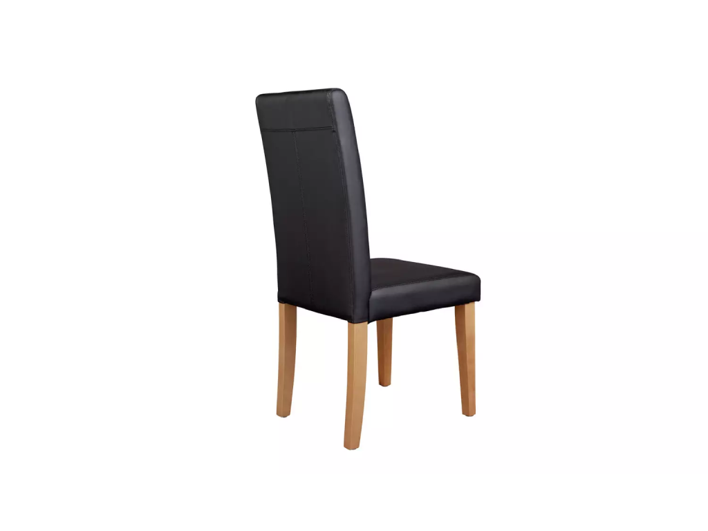 Pair of Midback Dining Chairs - Black