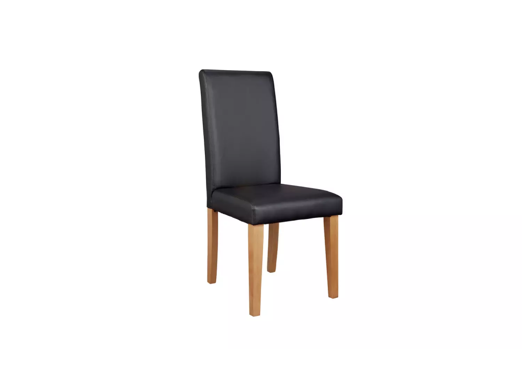 Pair of Midback Dining Chairs - Black