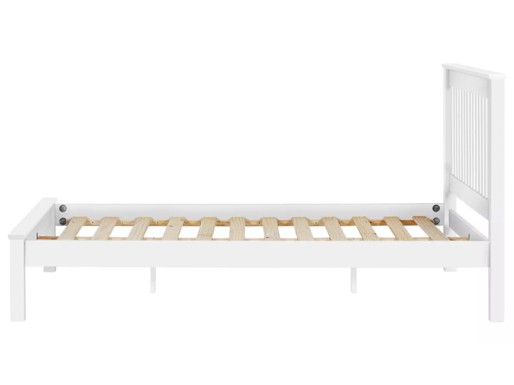 Aspley Kingsize Wooden Bed Frame - White