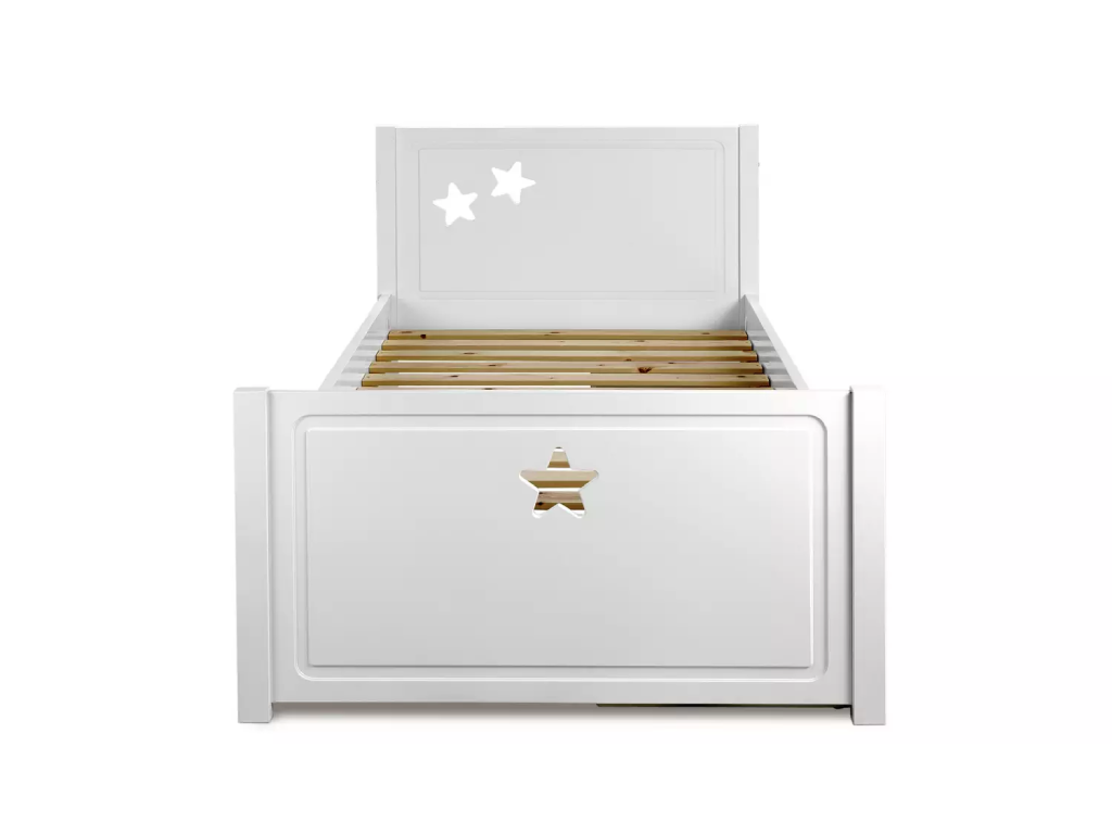 Habitat Stars Single Bed Frame With Drawer - White