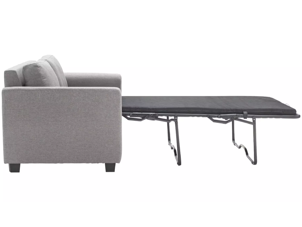 Habitat Apartment Fabric 2 Seater Sofa Bed - Light Grey