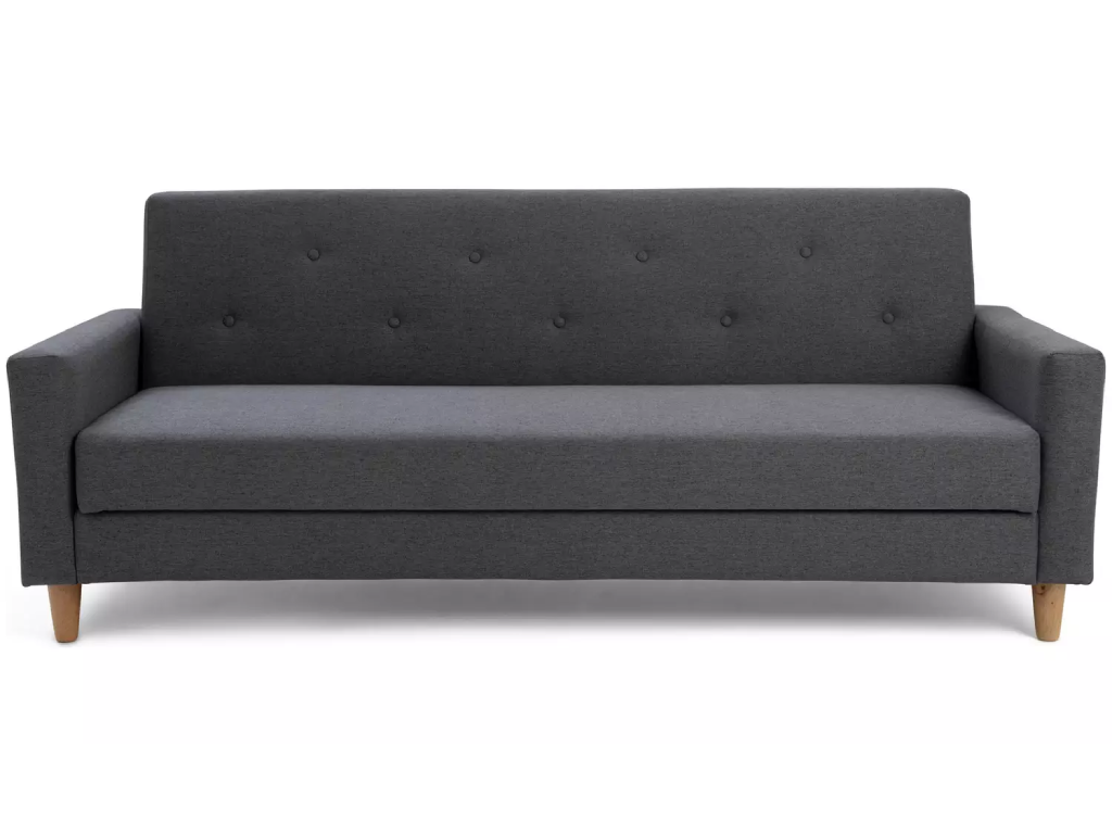 Habitat Brooks Fabric 3 Seater Clic Clac Sofa Bed - Grey