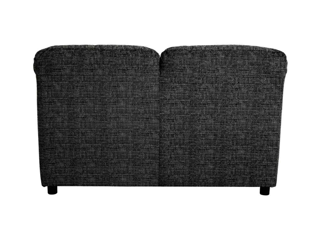 Milano Fabric 2 Seater Sofa - Charcoal
