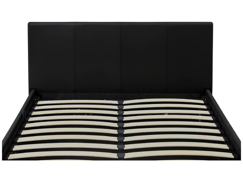 Lavendon Small Double Side Open Ottoman Bed-Black