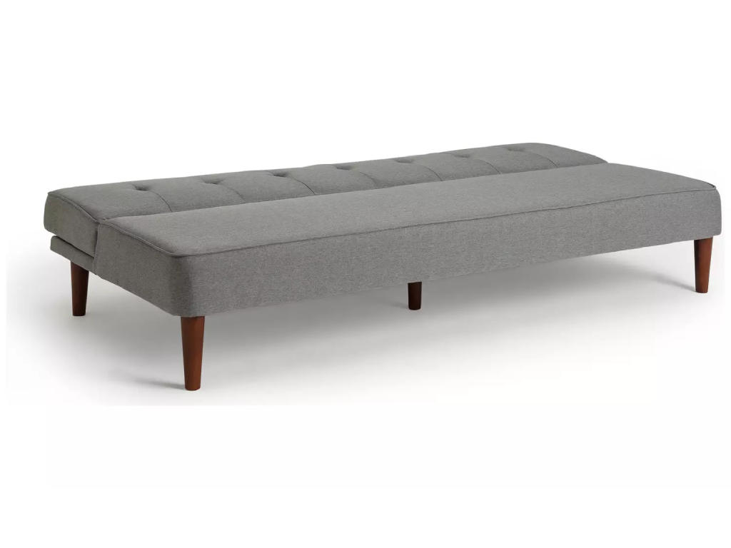 Habitat Odeon Fabric 2 Seater Clic Clac Sofa Bed - Grey