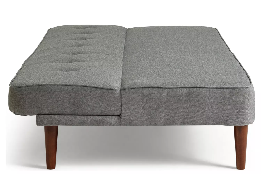 Habitat Odeon Fabric 2 Seater Clic Clac Sofa Bed - Grey
