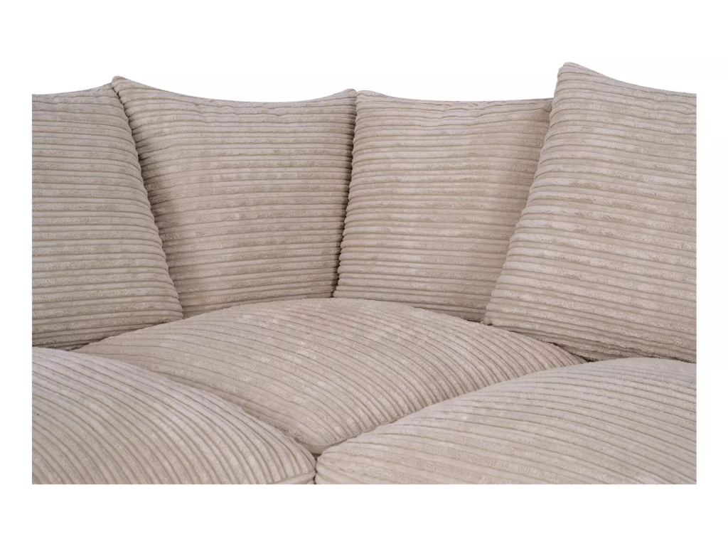 Harry Small Left Hand Corner Chaise Sofa - Stone