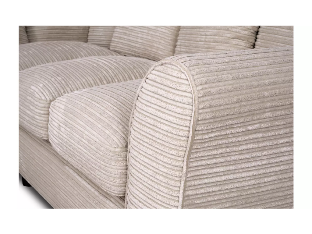 Harry Small Left Hand Corner Chaise Sofa - Stone