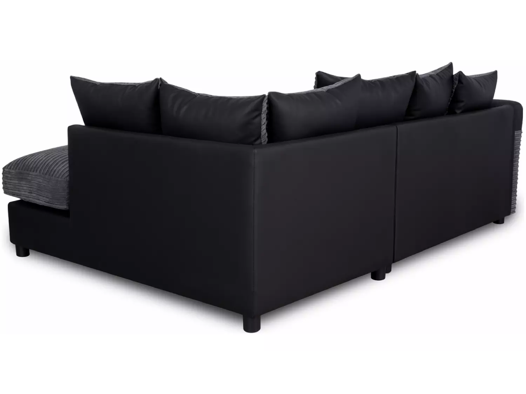 Harry Small Right Hand Corner Chaise Sofa - Charcoal