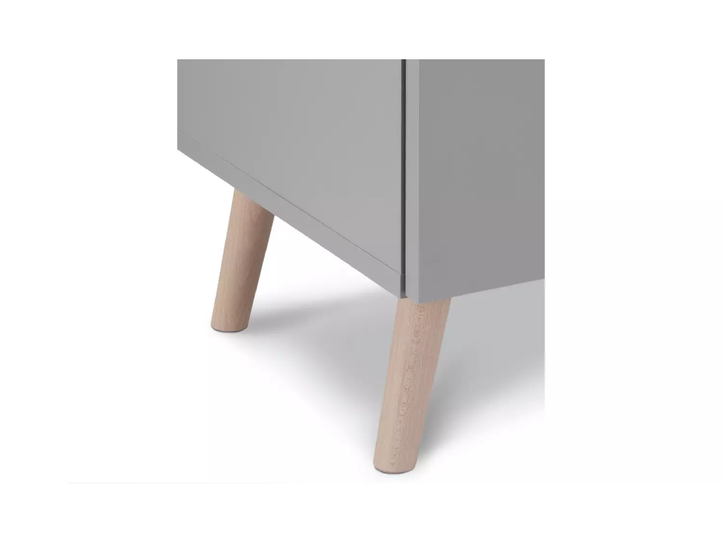 Habitat Skandi 2 Door 3 Drawer Sideboard - Grey Two Tone