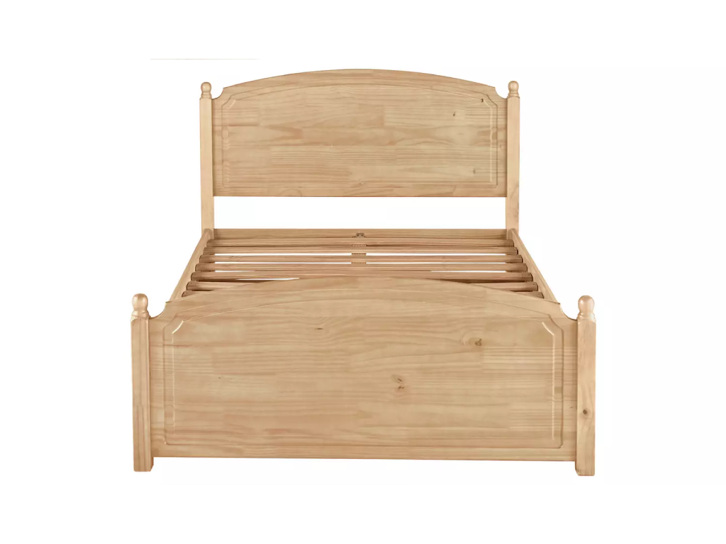 Emberton Kingsize Wooden Bed Frame - Pine - (B-Grade)