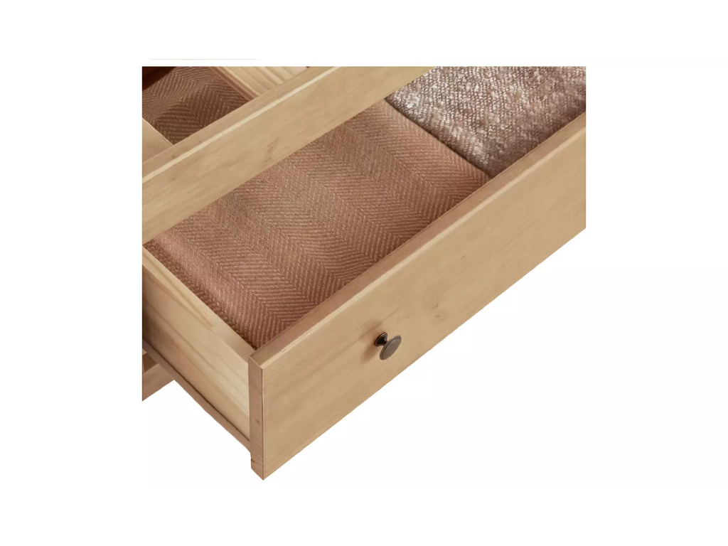 Emberton Kingsize Wooden Bed Frame - Pine - (B-Grade)