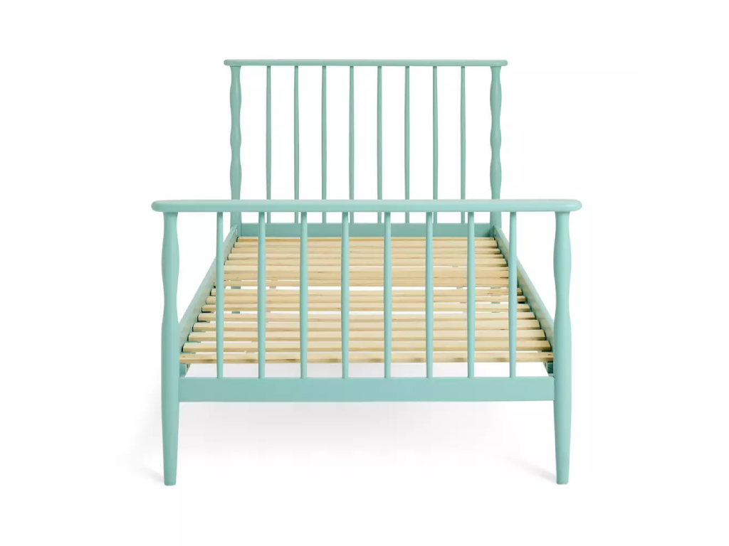 Habitat Kids Thea Spindle Single Bed Frame - Duck Egg Blue