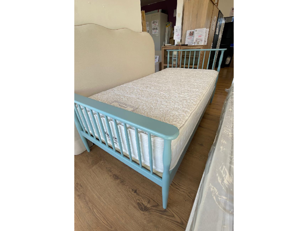 Habitat Kids Thea Spindle Single Bed Frame - Duck Egg Blue