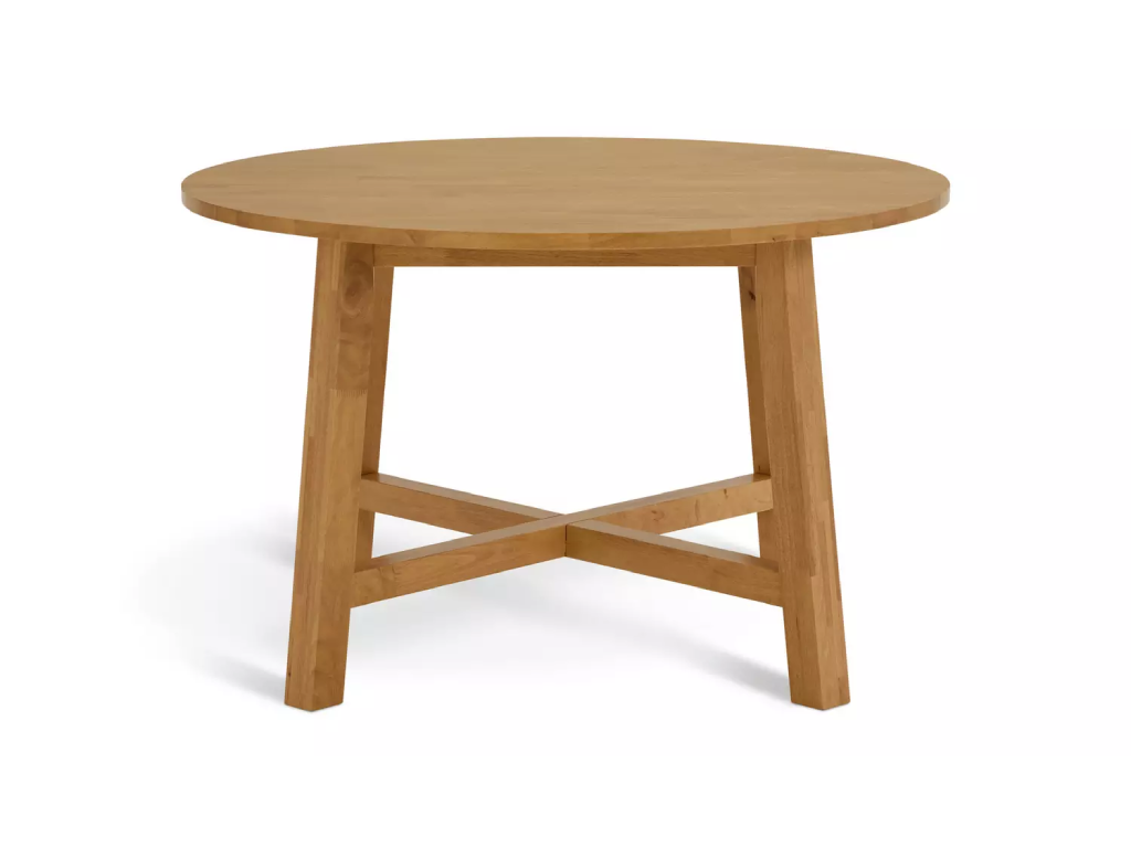 Habitat Trieste Round 4 Seater Dining Table Only - Oak