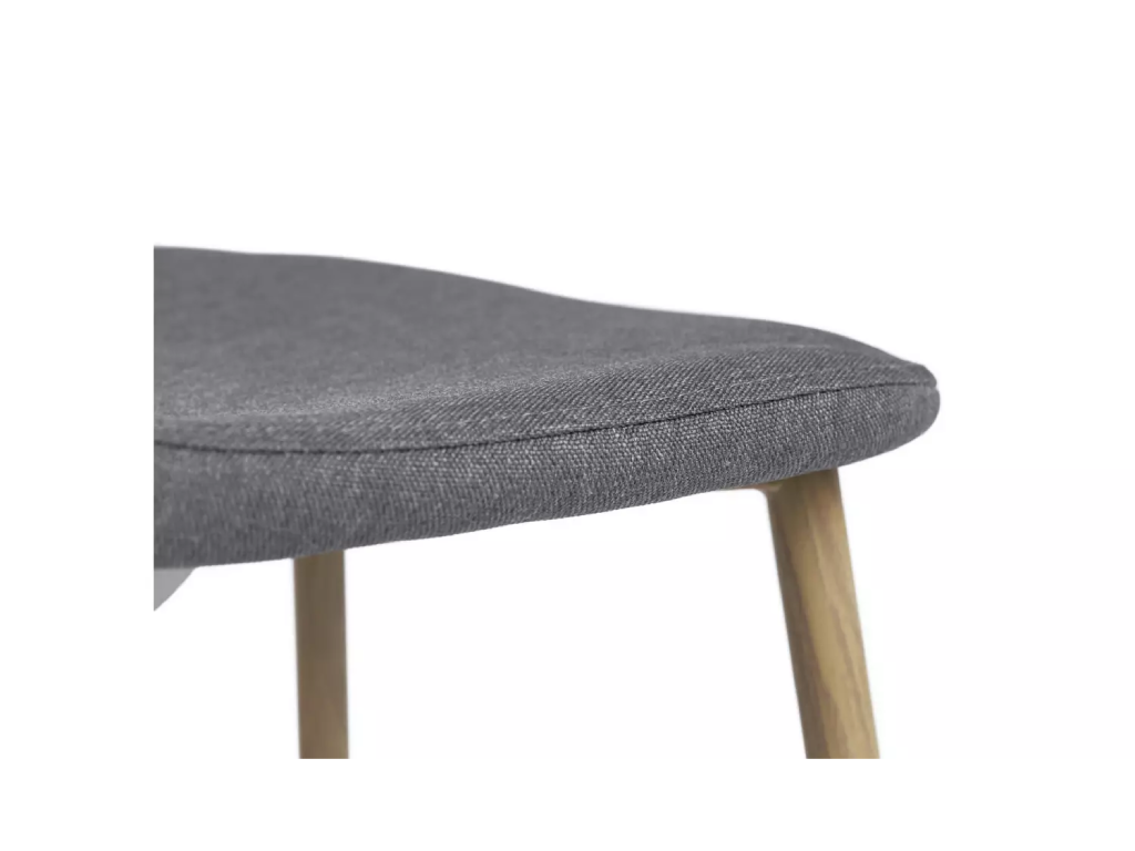 Habitat Beni Pair of Fabric Chairs - Grey