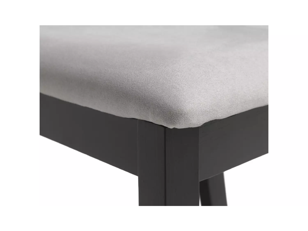 Banbury Pair of Solid Wood Dining Chairs - Black