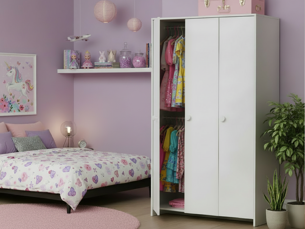 Juno 3 Door Wardrobe - White